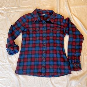 Patagonia organic cotton flannel (size 10)